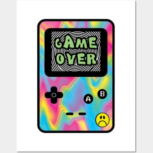 Game Over - Video Game Design Posters and Art